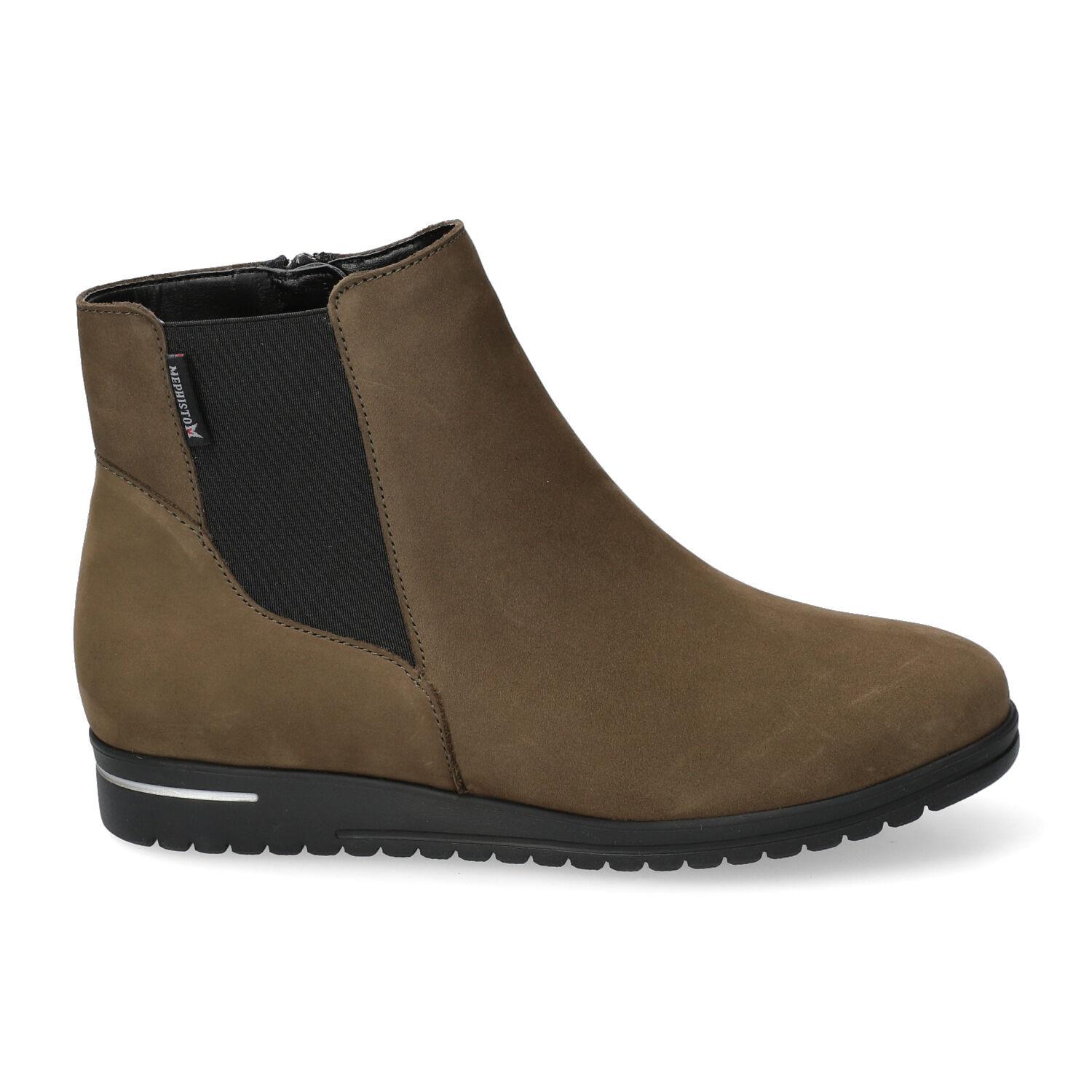 bottines femme modèle Janice taupe loden - Mephisto